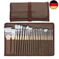 Artecho Pinselset Acrylfarben, Pinsel Set für Aquarell, Öl, Steinmalerei, N