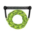 MESLE Wakeboard & Wasserski Leine Combo, Eva Soft Griff, schwimmend, Länge Zugseil mit Hantel 18,3 m, inkl. Rope Keeper