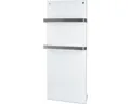Infrarotheizung EUROM Sani 600 115 x 46,5 cm weiß 600 W mit Wi-Fi und 2 Handtuch