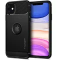 Handyhülle für iPhone 11 Spigen Case Cover Schutzhülle Etui Hülle Tasche Schwarz