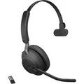 Jabra Headset Evolve2 65 UC Mono, USB-A, Bluetooth, On-Ear