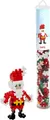 100 Tube Kreativ Bausteine Weihnachtsmann, Santa