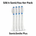 Silk'n SonicYou Ersatzbürsten Medium SonicSmile 4er Pack  Zahnbürste Aufsätze