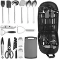 LuxusKollektion Campingstuhl Camping Kochutensilien Set Campingausrüstung Outdoor Gadgets
