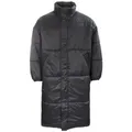 WRSTBHVR Winterjacke WRSTBHVR Zali Puffer Coat Oversized Jacke Schwarz S-M (1-St) schwarz