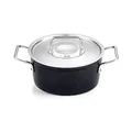 Fissler Adamant/Aluminium-Kochtopf (Ø 20 cm, 2,7L) Töpfe-beschichtet mit Metall-Deckel, antihaftend - Induktion