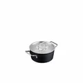 Fissler Kochtopf Adamant mit Metalldeckel, Aluminium, Anthrazit, 20 cm