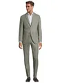 Steffen Klein Herren Designer Anzug - Slim Fit - Größe 56 - Zweiteiler Business Anzug - Khaki