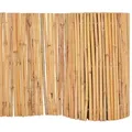 vidaXL Gartenzaun Gartenzaun Bambus 500 x 50 cm, (1-St) braun 500 cm x 50 cm