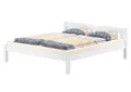 ERST-HOLZ Massivholzbett Doppelbett Massivholzbett Weiß 180 x 200 cm Kiefer, Kiefer waschweiß