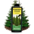 1L Langzeit Koniferendünger organisch I Organischer Flüssig Dünger Koniferen 1 Liter für Thuja Occidentalis Kiefern Fichten Tannen Lärchen Dougla