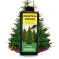 1L Langzeit Koniferendünger organisch I Organischer Flüssig Dünger Koniferen 1 Liter für Thuja Occidentalis Kiefern Fichten Tannen Lärchen Douglasien Zedern Eibe Flüssigdünger 1000ml Thujendünger