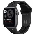 Apple Watch Nike SE 40 mm Aluminiumgehäuse space grau am Nike Sportarmband anthrazit/schwarz [Wi-Fi]