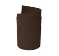 zaunzu Sichtschutzstreifen Premium Maxi für Doppelstabmatten 24cm hoch Braun 2,05m, (1x Einzelstreifen, 24cm hoch, UV-beständiger Sichtschutz), 5 Jahre garantierte Farbechtheit
