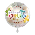 Folienballon 43cm Helium Kommunion Glückwunsch Geschenk Party Dekoration