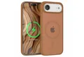 EAZY CASE Handyhülle Outdoor Case MagSafe für Apple iPhone Air 6,5 Zoll, Handyhülle Outdoor Slimcover mit MagSafe kratzfest transparent Braun