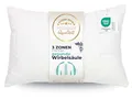 ZOLLNER Deluxe Kissen - 3-Zonen Kopfkissen - Made in Europe – Polyester - waschbar bis 95°C - 50x70 cm - Hotelqualität - Oeko Tex® Zertifiziert