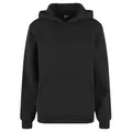 URBAN CLASSICS Kapuzenpullover Urban Classics Ladies Fluffy Hoody (1-tlg) schwarz M (38)