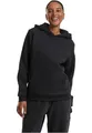 Urban Classics Women's TB7105-Ladies Fluffy Hoody Sweatshirt, Black, 38