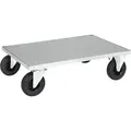 Kongamek Plattformwagen, verzinkt mit Ladefläche 1000x700x260mm Gummibereifung ohne Bremse