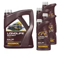 9 Liter MANNOL Longlife 504/507 5W-30 Motoröl API SN ACEA C3 7715 synthetic
