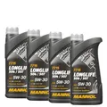 MANNOL 5W-30 4L Longlife 504/507 für OPEL PIAGGIO