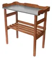 Holz Pflanztisch 78x38x86cm Tisch verzinkte Arbeitsplatte & Ablagefach