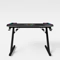 PHOENIX Gaming Tisch "MINECRAFT", rechteckig, mit abgerundeten Ecken, BxHxT: 120 x 74 x 60 cm - schwarz