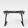 phoenix group AG Minecraft Schreibtisch, Holzwerkstoff, Schwarz Carbon Optik, 120x74x60