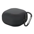 Cadorabo Hülle für Samsung Galaxy Buds PRO/LIVE/Buds 2 in Schwarz Tragbare Silikon Kopfhörer Schutzhülle
