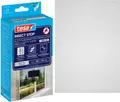 tesa Fliegengitter-Gewebe Open/Close Premium für Fenster, (Packung, 1-St., Fliegennetz, Klettband, Andrück und Schneidehilfe), Insektenschutz zum Öffnen und schließen - Mückenschutz ohne Bohren