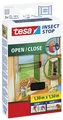 tesa Fliegengitter fr Fenster OPEN/CLOSE, 1,30 m x 1,5 m
