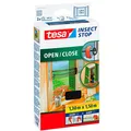 tesa Fliegengitter INSECT STOP OPEN/CLOSE anthrazit 1,3 x 1,5 m