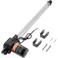 VEVOR 6000N Linear Actuator DC 12V Linearantrieb IP44 Elektrischer Linearmotor 400mm Hublänge Geräuschpegel ≤50dB Elektrische Türöffner 5mm/s Fahrgeschwindigkeit Lineartechnik Verstellantrieb