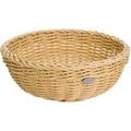 Westmark Brotkorb Saleen, geflochten, aus Kunststoff, Ø 23 x 9 cm, rund, beige