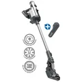 Numatic Quick Profi Akkusauger mit Filtertüten und 2 Akkus staubfreie, kontaktlose Entleerung - keine Filterblockade 915027