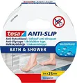 tesa Anti-Rutschband Bad & Dusche 25mm x 5.00m transparent