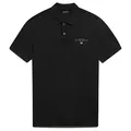 NAPAPIJRI POLO MANICHE CORTE UOMO NERO