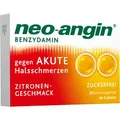 Neo-Angin Benzydamin akute Halsschmerzen Zitrone