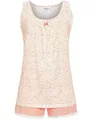 Ringella Pyjama Shorty mit Spitzenbesatz 'Lingerie' 3261328, Hell