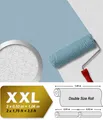 Profhome 263117-GU Spachtel Putz Tapete Struktur matt weiß 26,5 m2