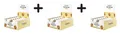 3 x foodspring Protein Bar (12x60g) Cookie Dough (55,55 EUR/kg)
