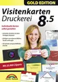 Markt & Technik Visitenkarten Druckerei 8.5 Gold Edition Vollversion, 1 Lizenz Windows Büroorganisa