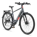 TELEFUNKEN UH210 E-Urban-Bike Herren 28" granitgrau