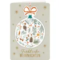 Coppenrath Weihnachtskarte mit Kuvert - Merry Chri (1 Stk.) (52283306)