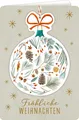 Weihnachtskarte mit Kuvert - Merry Christmas (Socken) Box 4 S. Deutsch 2024