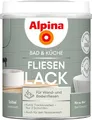 Alpina Bad & Küche Fliesen-Lack Salbei – seidenmatter Fliesenlack für Wandfliesen im Innenbereich, feuchtraumgeeignet & streichfertig, ideal für Badezimmer, Küche & WC – 0,75 L