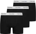 Calvin Klein Herren Boxershorts Low Rise TRUNK, 3er Pack U2664G, Ohne Eingriff, Mehrfarbig ( Schwarz ) - X-Large