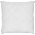 ZOLLNER Kopfkissen, Füllung: 100% Hochbauschpolyester, Bezug: 35% Baumwolle, 65% Polyester, Bauch-, Seiten-, Rückenschläfer, 80 x 80 cm, 35% Baumwolle, 65% Polyester, Hotelwäschespezialist weiß 80 cm x 80 cm