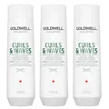 Goldwell Dualsenses Curls & Waves Hydrating Shampoo 3x250 ml aus DE